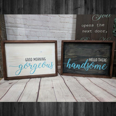 Couples Signs - Hammer & Stain KC