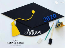 3D Graduation Cap w/ Graduate name! - Hammer & Stain KC
