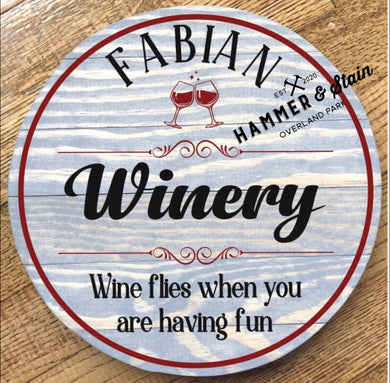 08/05/2020 (7pm) “Build a Wine Sign” Workshop - 7pm - Hammer & Stain KC